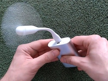 USB-ВЕНТИЛЯТОР СИЛИКОНОВЫЙ ВЕНТИЛЯТОР ДЛЯ НОУТБУКА, ТЕЛЕФОНА, КОМПЬЮТЕРА POWER BANK