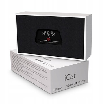 Диагностический интерфейс Vgate iCar2 BT 3.0 OBDII ELM327, сканер неисправностей
