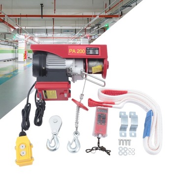 ЛЕБЕДКА ЭЛЕКТРИЧЕСКАЯ ТРОСОВАЯ 200КГ 230В