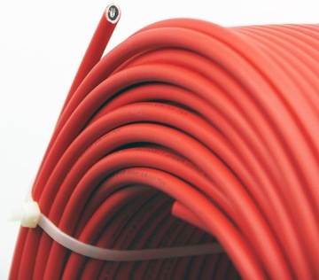 Kabel Przewód Solarny DC 6mm2 MC4 Czerwony