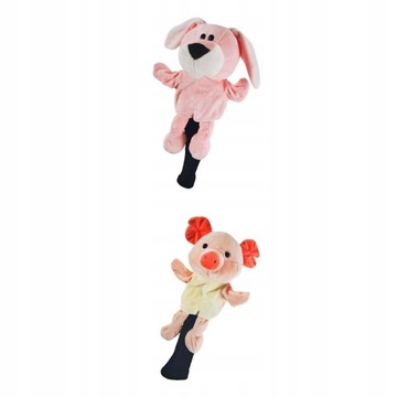 2x Pokrowiec na głowę z drewna golfowego