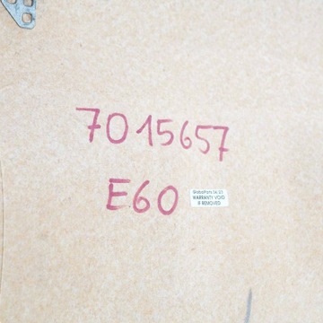 BMW E60 E65 KRYT SEDADLA PŘEDNÍHO BEZ 7015657