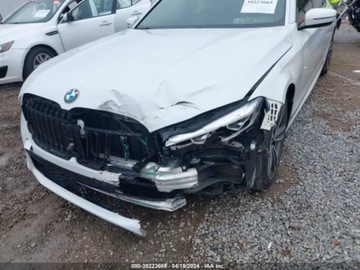 BMW Seria 7 G11-G12 2020 BMW Seria 7 2020 BMW 750I XDRIVE, silnik 4.4, naped 44, od ubezpieczyciela, zdjęcie 5