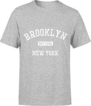 KOSZULKA MĘSKA NEW YORK NOWY JORK T-SHIRT R. XXL MĘSKI TSHIRT Z NADRUKIEM