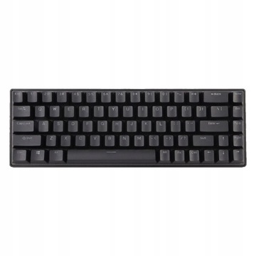 МЕХАНИЧЕСКАЯ КЛАВИАТУРА 60% ЧЕРНАЯ RGB