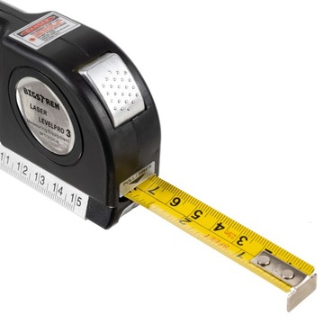 Лазерный уровень с мерой 250 см Laser 3 флакона
