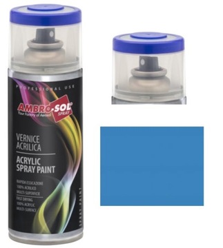 SPRAY NIEBIESKI LAKIER AKRYLOWY NIEBIESKI JASNY RAL5012