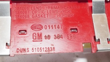 OPEL ADAM SVĚTLO STOP LED 13354590