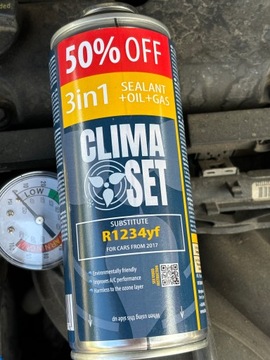 Заправочный комплект для кондиционера R1234yf 470g XL с освежителем воздуха, адаптером