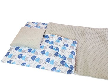 ŚPIWÓR KOŁDERKA POŚCIEL DO PRZEDSZKOLA + WORECZKI