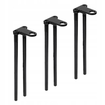 3 szt. 16,5 cm Snag Bar Ear Fishing Rod Connector