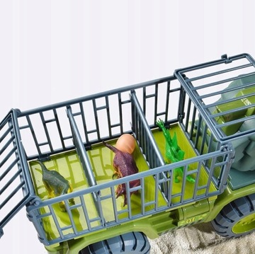 БОЛЬШОЙ КОМПЛЕКТ ДИНОЗАВРОВ ГРУЗОВИК-ТРАНСПОРТЕР T-REX