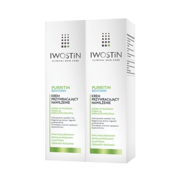 Iwostin Purritin Rehydrin Krem Nawilżający 40ml x2