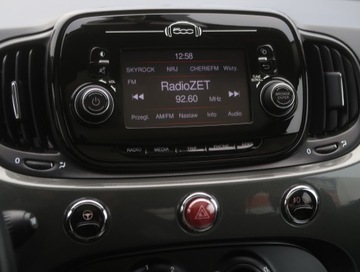 Fiat 500 II Seria 4 1.2 69KM 2018 Fiat 500 1.2, Skóra, Klima, Tempomat, Parktronic, zdjęcie 11