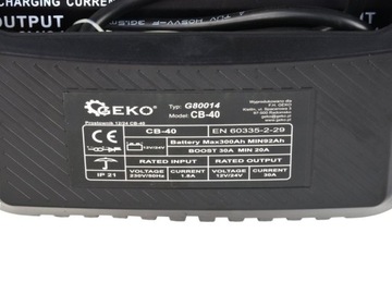 Автомобильный выпрямитель для зарядки аккумуляторов CB-40 12/24В