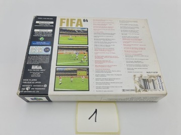 КОРОБКА ДЛЯ NINTENDO 64 FIFA 64