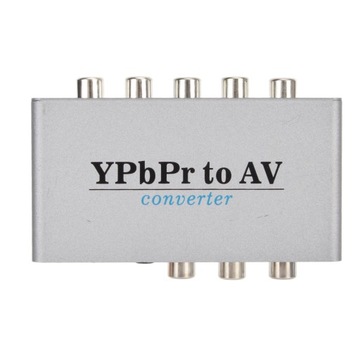 Конвертер ypbpr в av Захват видео 1080p60 Конвертер адаптера ypbpr