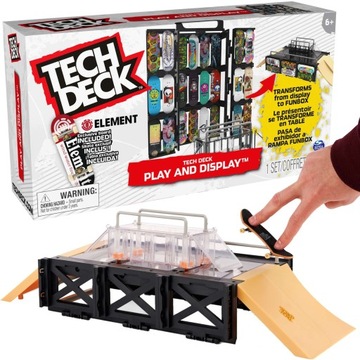 НАБОР ЭЛЕМЕНТОВ ДЛЯ ИГРЫ И ДИСПЛЕЯ TECH DECK RAMP BOX