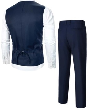 SHEIN МУЖСКИЙ КОМПЛЕКТ БРЮКИ С ЖИЛЕТОМ XXL V5A