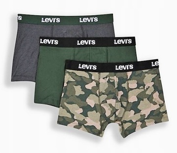 LEVI'S BOKSERKI M majtki męskie 3 pary pack LEVIS