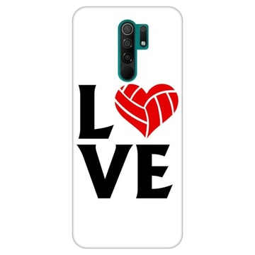 Etui do Xiaomi Redmi 9 Siatkówka sport wzory