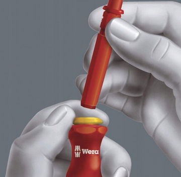 Набор WERA Kraftform Kompakt W 1 отвертка, трещотка 1/4 дюйма 05135926001