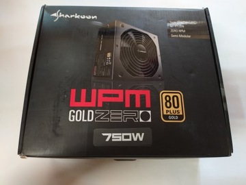 Zasilacz Sharkoon WPM Gold Zero 750W