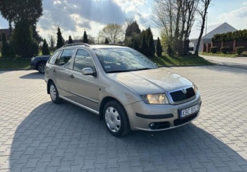 Skoda Fabia I Kombi 1.2 i 64KM 2004 Skoda Fabia Combi Ambiente 1.2 64KM M5 20042005 r., salon PL, klimatyzacja, zdjęcie 2