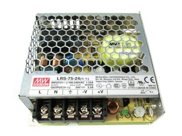 Zasilacz LED LRS-75-24 MEAN WELL CV 24V, 75W GW3