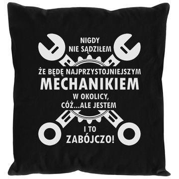 PODUSZKA super prezent mechanik auto moto naprawa service kierowca WZORY!!!