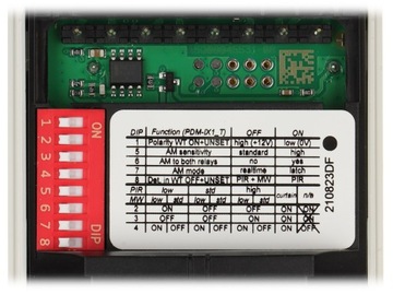 ДВОЙНОЙ МИКРОВОЛНОВЫЙ + ПИР-ДЕТЕКТОР PDM-IXA12T Vanderbilt