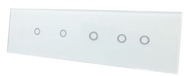 PANEL SZKLANY DOTYKOWY WŁĄCZNIK 1+1+1+2