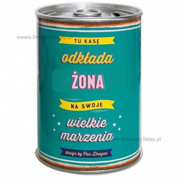 Puszka Skarbonka Vip - Żona