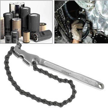 ЦЕПНОЙ КЛЮЧ ДЛЯ РАСКРЫТИЯ МАСЛЯНОГО ФИЛЬТРА ЦЕПЬ ДЛЯ ТРУБНЫХ ФИЛЬТРОВ 50 СМ