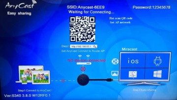 БЕСПРОВОДНОЙ АДАПТЕР GOOGLE CHROMECAST WIFI HDMI MIRRORSCREEN 2IN1