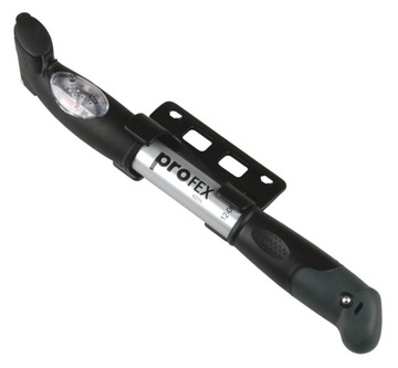 Pompka Rowerowa z Manometrem ALUMINIOWY KORPUS Uniwersalna Ręczna 8 BAR