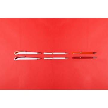 Синяя шариковая ручка Precision из прочного АБС-пластика, Ø1,3 x 14,7 см.