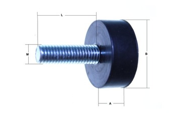 РЕГУЛИРУЕМАЯ НОЖКА M 8x30