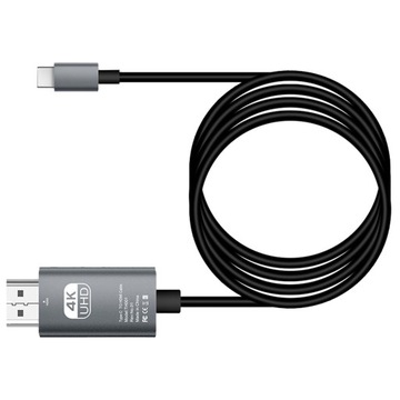 МУЛЬТИМЕДИЙНЫЙ КАБЕЛЬ ТИПА C-HDMI 2.0 FULL HD