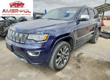 Jeep Grand Cherokee IV 2018 Jeep Grand Cherokee Overland 2018 3.6 Benzyna 295KM