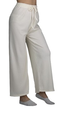 БРЮКИ С КЮРЛОМ, ШИРОКИЕ БРЮКИ, С ВЫСОКОЙ ПОСАДКОЙ, размер JB M/L