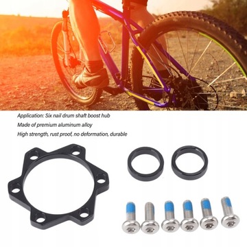 АДАПТЕР ДЛЯ ВЕЛОСИПЕДНОЙ СТУПИЦЫ BOOST IS 15X100 --> 15X110