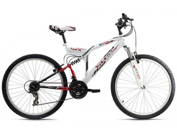 Rower MTB KS Cycling Zodiac biały rama 19 cali NEW