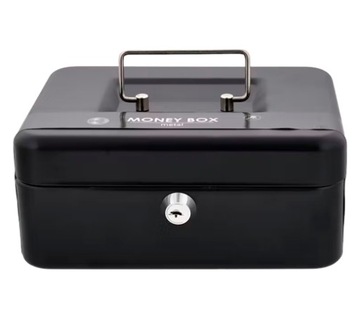 МЕТАЛЛИЧЕСКАЯ ДЕНЕЖНАЯ КОРОБКА СЕЙФ КЛЮЧ-КОПИЛКА