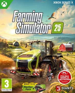 Farming Simulator 25 Xbox Series X / NOWA / PL