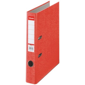 SEGREGATOR na dokumenty A4 50mm do 350 kartek czerwony ESSELTE