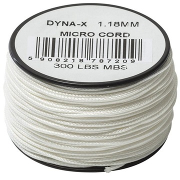 LINKA DYNA X MICRO CORD SZNUR NA SZPULI ATWOOD ROPE 30m (100ft) DO 136KG