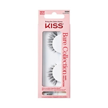 Супертонкие полоски накладных ресниц Bare Collection KAR03C Kiss, 1 пара