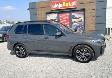 BMW X7 SUV M 3.0 M50d 400KM 2021 BMW X7 4x4 X7 40D 3.0 D 340 KM Mpakiet Salon PL 1 Wlasciciel vat 23