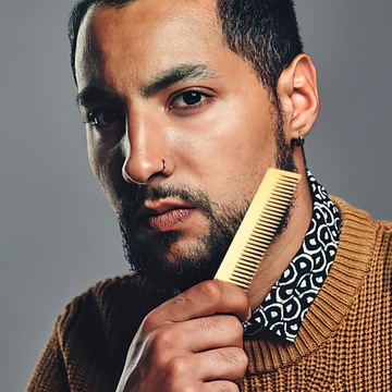 ВИНТАЖНОЕ МАСЛО ДЛЯ МУЖСКОЙ БОРОДЫ С ЧЕРЕПОМ